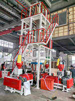 Machine de soufflement 3SJ-2500 de film de LDPE de HDPE à grande vitesse d'ABC 3 couches