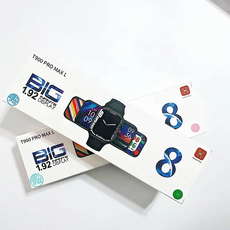 2022 Original Iwo8 Smart Watch T900 Pro Max L Full Touch Fitness Tracker Men Iwo7 Smartwatch T900 pro Max