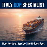 Logistique Chine-Italie |   Service FCL vers Port DDU/DDU |   Livraison stable, dédouanement fluide pour les marchandises générales
