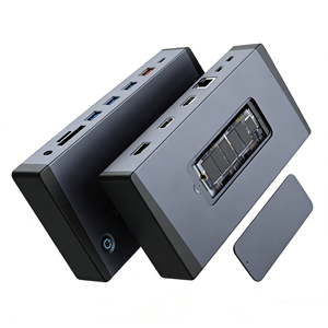 Многофункциональная док-станция JDN066 15-в-1 USB Type-C с поддержкой 2.0 и PD100W, корпус из алюминиевого сплава - Product Image 3