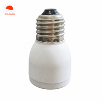 Adaptateur de douille de lampe à vis E26 E27 G24D/G24Q/GX24D/GX24Q/G23 à 2 broches, en PBT ignifuge, en cuivre, pour ampoules CFL/LED