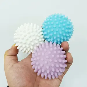 Household Cleaning Supplies Soft Plastic Washing Balls PVC Laundry Washing Ball Silicone Dryer Balls