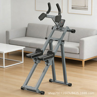 Appareil de fitness multifonctionnel pour l'aérobic en intérieur, machine de sport d'escalade verticale pliable, simulateur d'escalier, stepper d'escalade