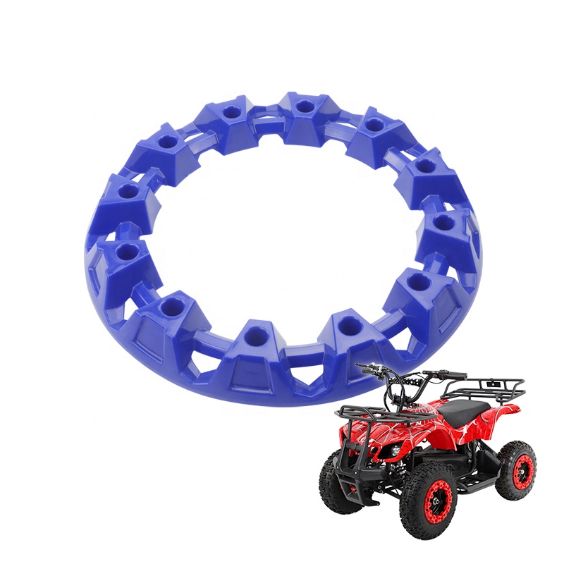 LINGQI motokros parçaları 10 inç plastik tekerlek Hubcaps ATV UTV için motosiklet bileşenleri Buggy Buggy jant kapak Hub koruyucu