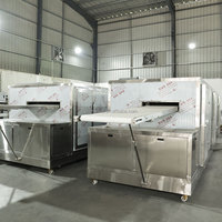 Ligne de production automatique de bonbons à la xylitol, échangeur de chaleur, fabrication de chewing-gum, stérilisateur alimentaire, mélangeur de pâte, four de cuisson