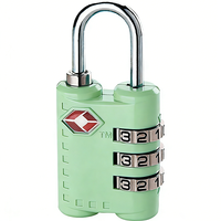 Cadenas en alliage de zinc durable, TSA, étanche, antirouille, cadenas à combinaison pour sac de voyage et sacs fourre-tout