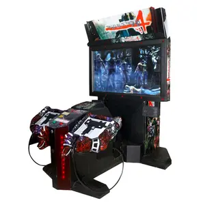 Console de jeux vidéo, 120 pièces, 2 joueurs, maison des mort, simulateur de tir d'arcade, pistolet électronique, machine de jeux de tir vidéo