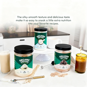 Poudre de protéines végétales OEM - Convient aux hommes et aux femmes comme complément énergétique pour l'exercice - Soutien énergétique pour adultes - Product Image 2