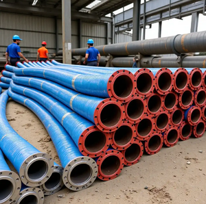 <span class=keywords><strong>Tuyau</strong></span> de dragage en caoutchouc à grande <span class=keywords><strong>diamètre</strong></span> pour boues et sable, avec bride LPG, 10 bars, prix usine avec certificat CE - Product Image 5