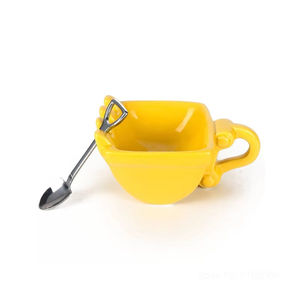 Modèle de godet d'excavatrice 3D LM LM25527 – Tasse à café et cendrier multifonction avec pelle/bêche/cuillère - Product Image 4