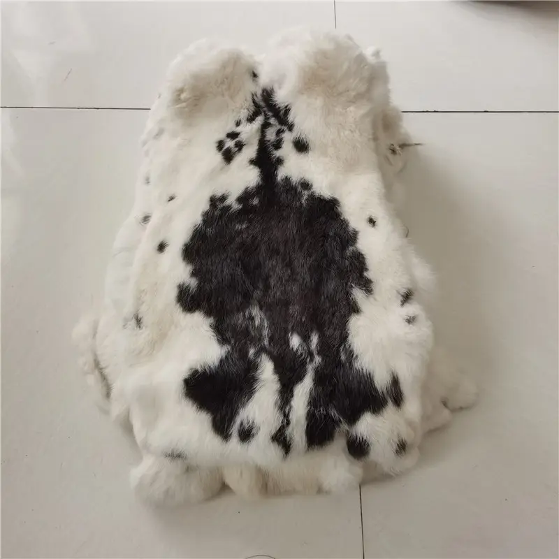 本物の天然ウサギの毛皮の皮工場供給大量卸売価格
