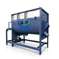 Mélangeur horizontal à double ruban automatique 220V SUS304 pour le traitement des poudres sèches, des mortiers, des aliments, du savon et des produits chimiques – Approvisionnement direct usine