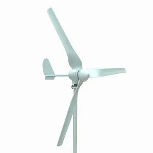 Turbina de viento pequeña de alta eficiencia, 600W, para casa
