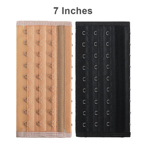 ATBUTY Waist Trainer Hook and Eye Tape accessori per biancheria intima personalizzati Extender <span class=keywords><strong>3</strong></span> Hook Tape - Product Image 1