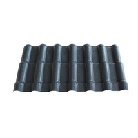 Tuiles de toit en résine synthétique ondulée fabriquées à Foshan, isolantes, ignifuges, de style antique classique pour villa, personnalisables