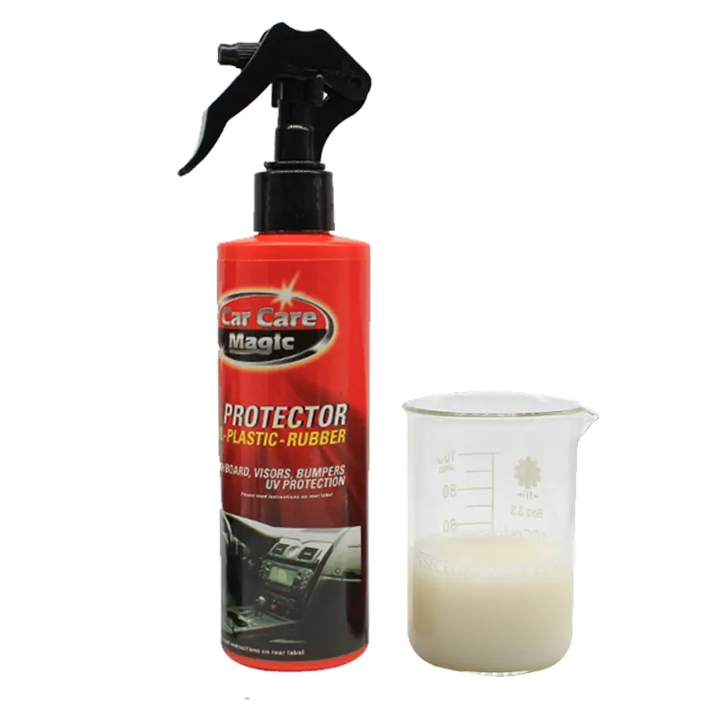 Limpiador y pulido de plástico mágico para el cuidado del coche, protector de vinilo y plástico, 120ml/250ml/500ml