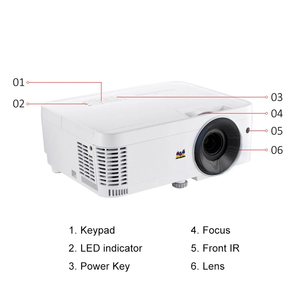 1. Proyector PJB703W WXGA |   Altavoz de 3W con Contraste de 12500:1 y 4500lm, 2 Unidades, para Salas de Conferencia y Aulas, PJB703W PJB703W PJB - Product Image 4