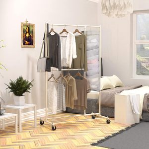 Organizador de armario colgante de doble cara con 24 bolsillos de malla para sujetadores y ropa interior, con colgador giratorio, gris, para colocar detrás de puertas o en paredes - Product Image 4