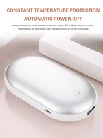 Vente en gros d'usine Mini petits chauffe-mains USB rechargeables Réutilisable électrique Mignon chauffe-mains portable de poche