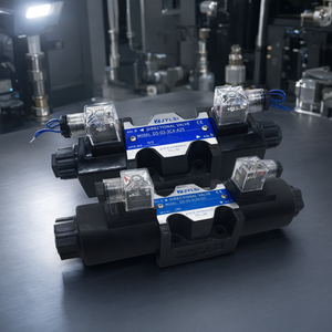 Vanne de commande directionnelle à solénoïde JYLSI DS03 à double action en acier pour système hydraulique - Product Image 2
