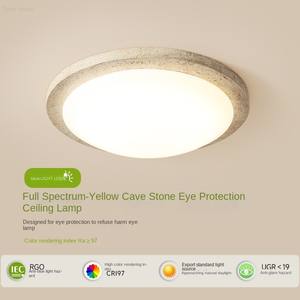 Lámpara de Techo Moderna de Travertino con Control Remoto LED para Sala de Estar, Dormitorio, Restaurante, Hotel, Instalación en Pasillo - Product Image 2