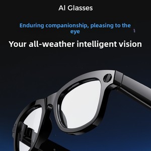 Gafas Inteligentes <span class=keywords><strong>de</strong></span> 800W Píxeles, 1080P, con Reconocimiento <span class=keywords><strong>de</strong></span> Objetos por IA, Traducción Basada en ChatGPT, Grabación <span class=keywords><strong>de</strong></span> Video, Compatibles con Aplicaciones Táctiles - Product Image 2