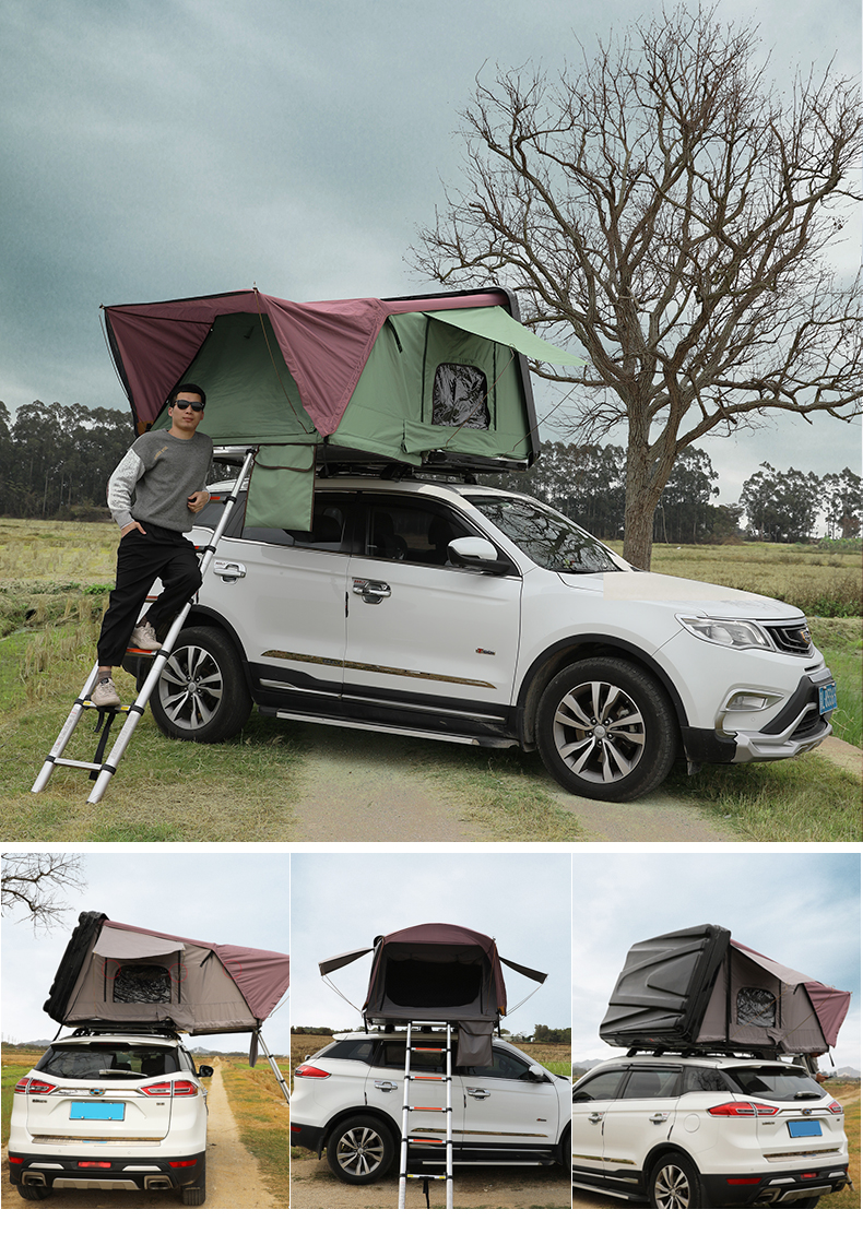 Polyester Car Rear Roof Outdoor Equipment Camping Tent Carport Portable Car Shelter