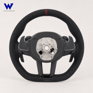 Convient pour <span class=keywords><strong>Toyota</strong></span> <span class=keywords><strong>Supra</strong></span> GR A90 A91 MKV MK5 MK4, également compatible avec BMW Série F et Série G, volant en Alcantara de haute qualité - Product Image 6