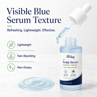 Sérum capillaire en marque blanche OEM ODM 30ml – Détoxifie, revitalise le cuir chevelu, nourrit les follicules pileux, anti-chute de cheveux, logo et emballage personnalisés
