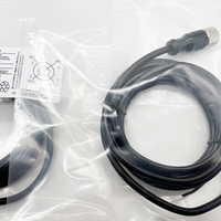 Câble de connexion avec prise rapide XZCP1141L2, bornier M12 en laiton nickelé IP