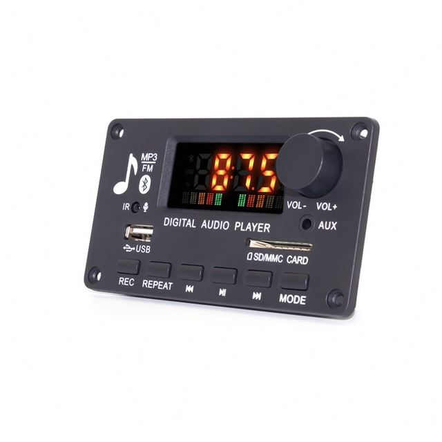 MP3 Decoder Board High Power 2X40W BT Module Car Amplifier Motherboard Audio Accessories Board BT Amplifier Board