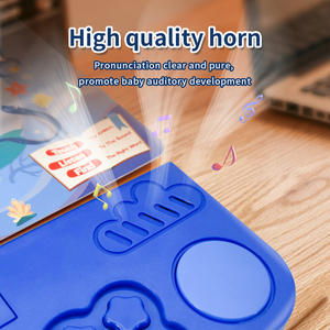 Machine d'apprentissage intelligente avec éclairage et musique, lecture tactile, lecture par points, <span class=keywords><strong>livre</strong></span> électronique, <span class=keywords><strong>livre</strong></span> <span class=keywords><strong>audio</strong></span>, matériau ABS, batterie au lithium, unisexe - Product Image 3