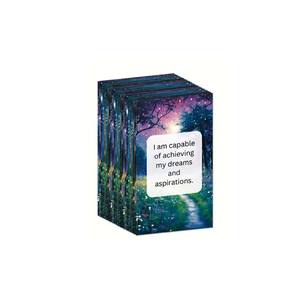 Tarjetas de afirmación de motivación y gratitud personalizadas al por mayor con patrones personalizados y contenido para motivarse a uno mismo - Product Image 1