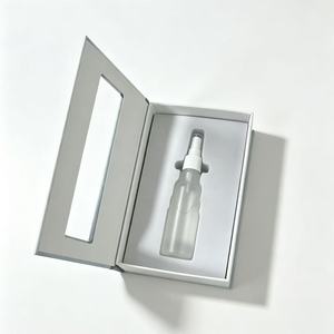 HV High Quality Customize Logo Nasal Spray Magnetic box Packaging Paper Gift Box with EVA Sponge Insert and <b>Window</b> - Product Image 2