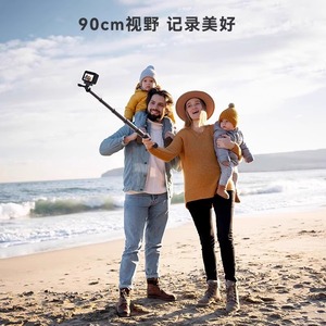 Palo de selfie telescópico Telesin de 150 cm, monopié de aleación de aluminio para cámara de acción GoPro - Product Image 3