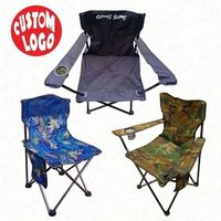 Chaise de camping pliante sur mesure en acier inoxydable, moderne, étanche, ultralégère, durable, portable, pour extérieur, plage, atelier