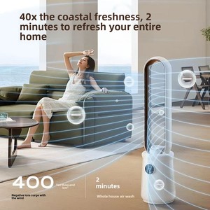 AIRMATE พัดลมไร้ใบพัด เครื่องฟอกอากาศประจุลบ แบบทาวเวอร์ ประหยัดพลังงาน มอเตอร์ไร้แปรงเสียงเบา ควบคุมด้วยระบบสัมผัส E - Product Image 3