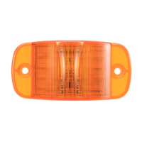 Nouvelle Feu de gabarit/feu de position latéral LED 2026 12/24V Universel - Feu de position latéral LED à lentille multicolore pour camions et fourgonnettes
