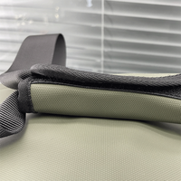 Sac à dos de fitness 3-en-1 en cuir PU, décontracté, pour voyage et affaires, imperméable, durable, avec compartiments secs et humides à fermeture éclair, à panneaux