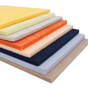 Panneau acoustique moderne en fibre de polyester à motif personnalisé, 9-24 mm, 1400-4000 g/m², écologique, insonorisant pour hôtel et bureau - Product Image 3