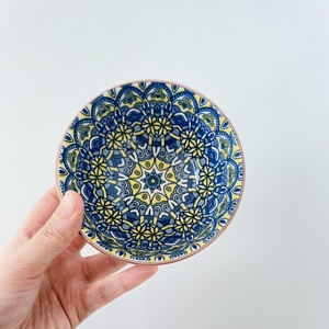 Bol Bohème Personnalisé OEM ODM Style Turc/Iznik/Marocain/<span class=keywords><strong>Persan</strong></span> Mandala Bol à Riz Vaisselle en Porcelaine - Product Image 6