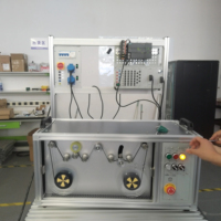 Simulador Educativo Portátil de PLC, Placa de Entrenamiento Multi-PLC