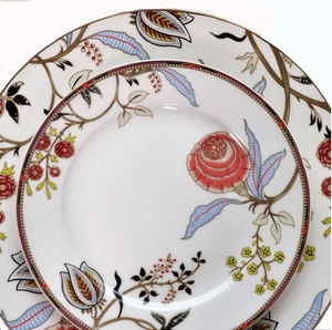 Hotel Restaurant Model Room Set Table Bone China Tableware Dinner Plate Ceramic Steak Plate Coffee suit Pastry Plate <b>Tea</b> Set - Product Image 4