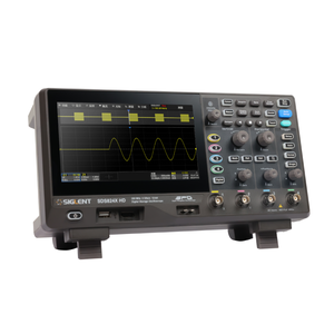 Oscilloscope numérique SIGLENT SDS802XHD/SDS812XHD, 12 bits, échantillonnage 2GSa/s, 100 MHz, 2 canaux, garantie 3 ans - Product Image 1