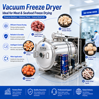 Industriële vacuümfryseermachine van 20m² voor instant koffiepoeder, fruitextract en vriesdroging voor grote fabrieken
