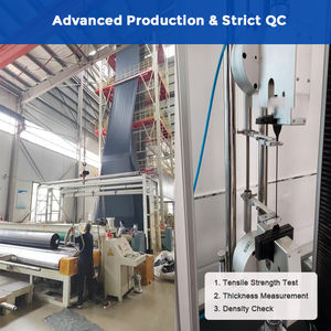 Bâche de bassin en caoutchouc EPDM écologique et résistante pour jardin, bassin à poissons et aménagement paysager aquatique - Product Image 3