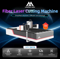 Machine de découpe laser à fibre industrielle CNC haute efficacité 3015 1500W 2000W 3000W 6000W pour l'acier et le métal