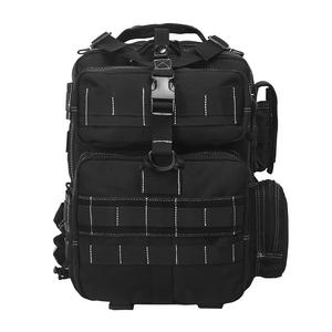 Sac à dos de sport décontracté noir 20-35L imperméable avec poche intérieure zippée unisexe sangle détachable printemps 2024 - Product Image 5