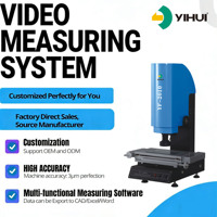 Máquina de Medición Óptica Manual 3D YIHUI de Alta Precisión Exy (3+L/200)um con Protección IP65 220V para Pruebas de Dimensiones de Piezas