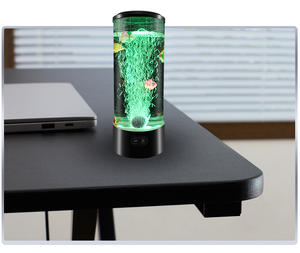 J&amp;R 15 Inch <strong>Jellyfish</strong> Lava Lamp Led Jelly Fish Aquarium <strong>Tank</strong> Night Light Color Changing <strong>Jellyfish</strong> Lamp - Product Image 6